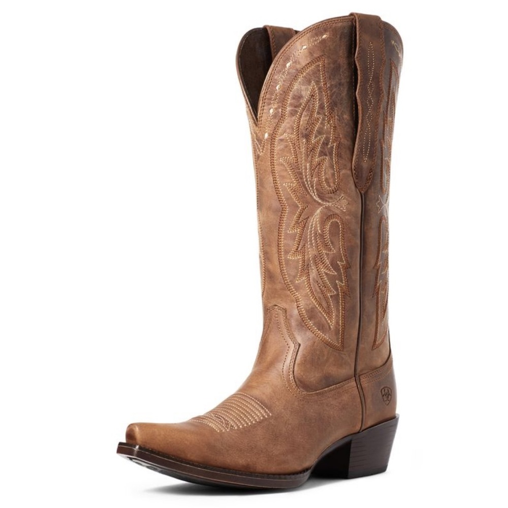 Ariat Heritage X Toe Elastic Wide Calf Western Boot